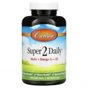 Заказать Carlson Labs Super 2 Daily 120 жел капс