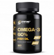 Заказать Syntime Nutrition Omega 3 60% 120 капс