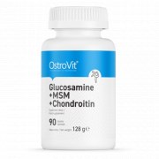 Заказать OstroVit Glucosamine & Chondroitin + MSM 90 таб