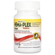 Заказать Nature's Plus Hema-Plex Iron 30 таб банка