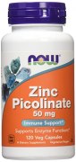 Заказать NOW Zinc Picolinate 50 мг 120 вег капс N