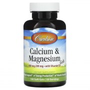 Заказать Carlson Labs Calcium & Magnesium 100 жел капс