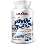 Заказать Be First Marine Collagen + hyaluronic acid + vitamin C 120 таб N